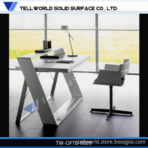 Stylish Design Corian Artificial Marble Offiice Desk with Top Quality